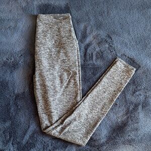 Beyond Yoga Gray Take Me Higher Long Leggings